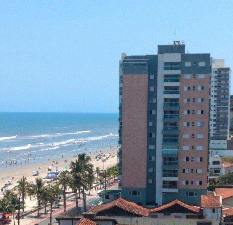 Apartamento Temporada Pe Na Areia Монгагуа Экстерьер фото
